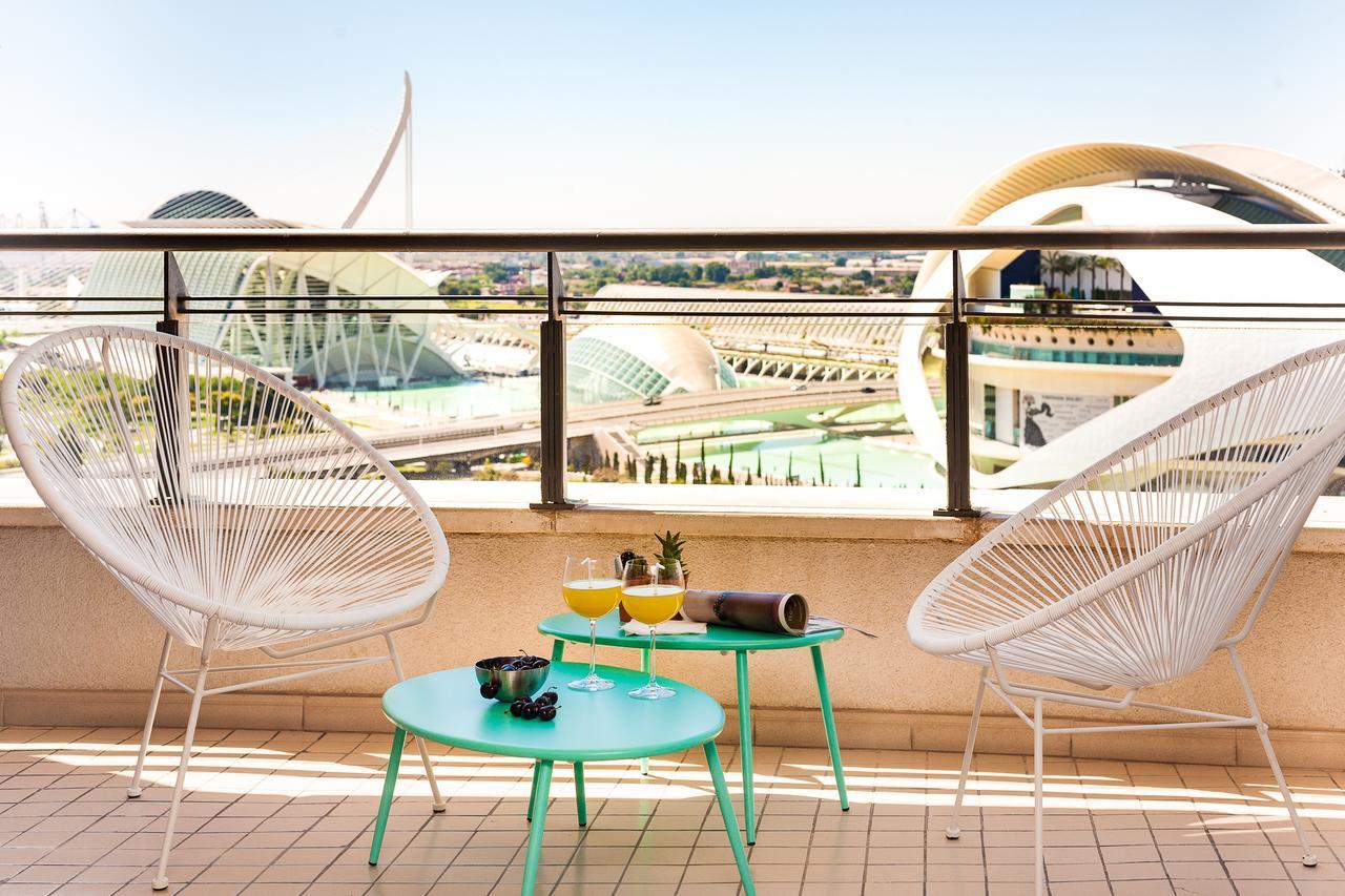 Apartup Green Opera Views Valencia Eksteriør billede