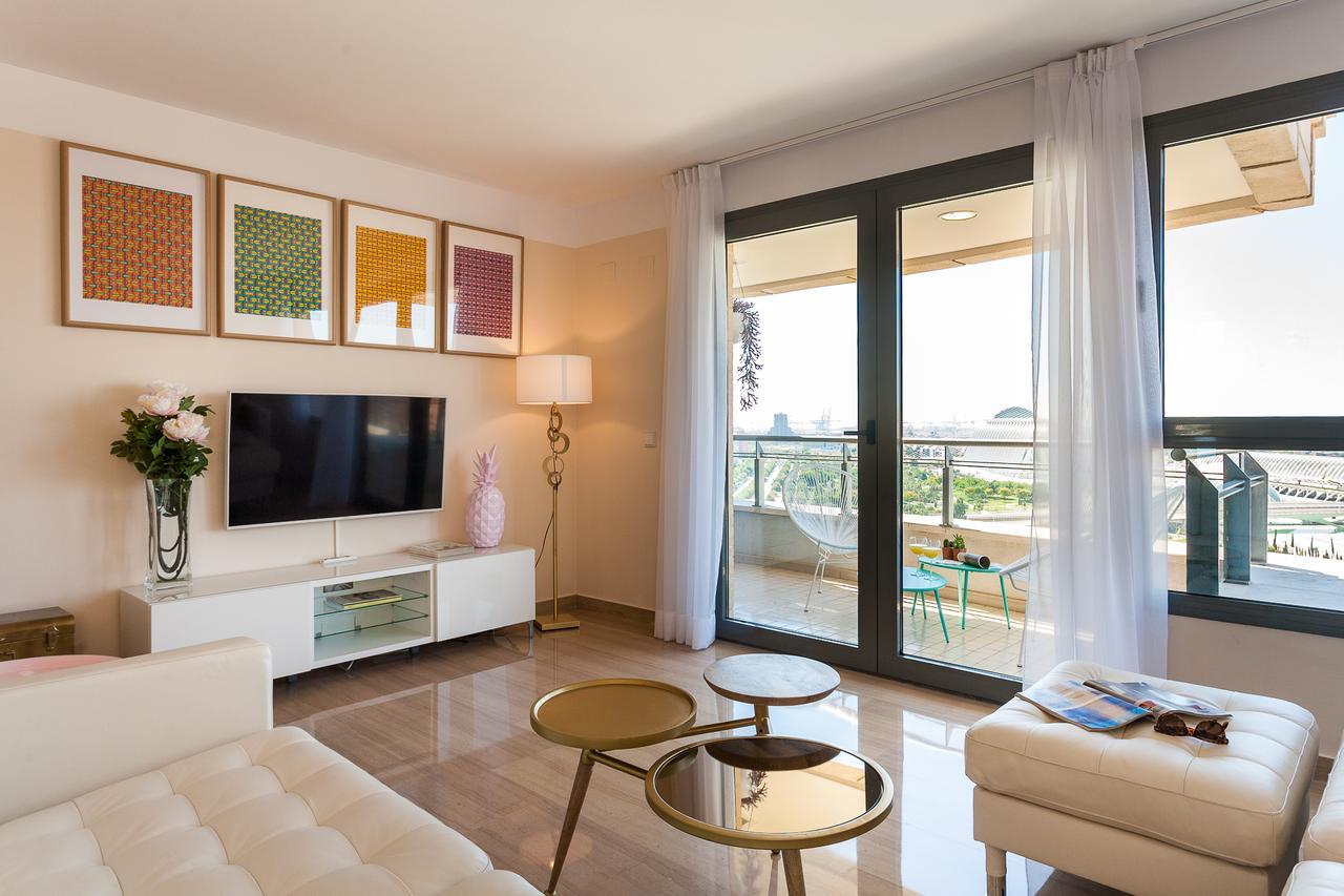 Apartup Green Opera Views Valencia Eksteriør billede
